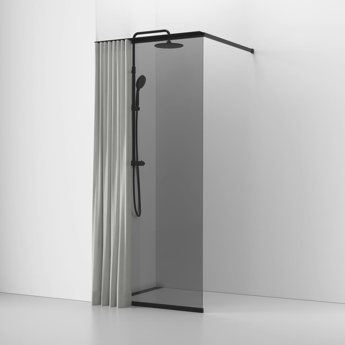 Gardinskena Svedbergs Langfoss till Duschvägg