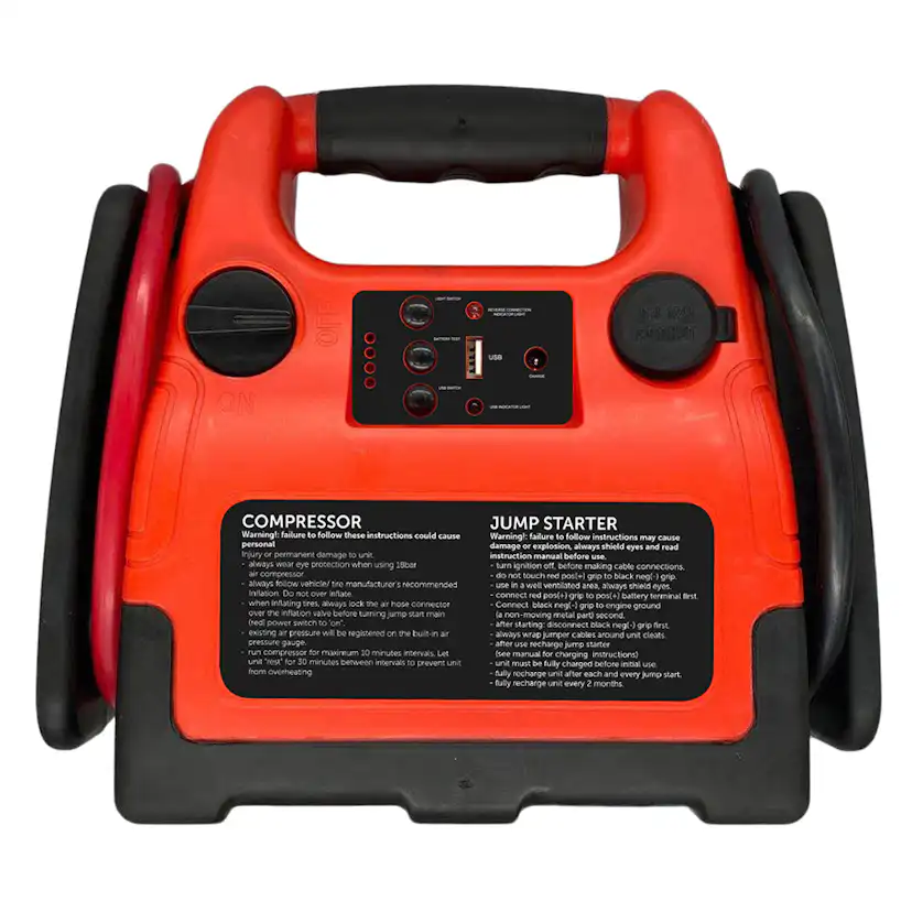 Energistation Med Kompressor Rawlink 12V 7A