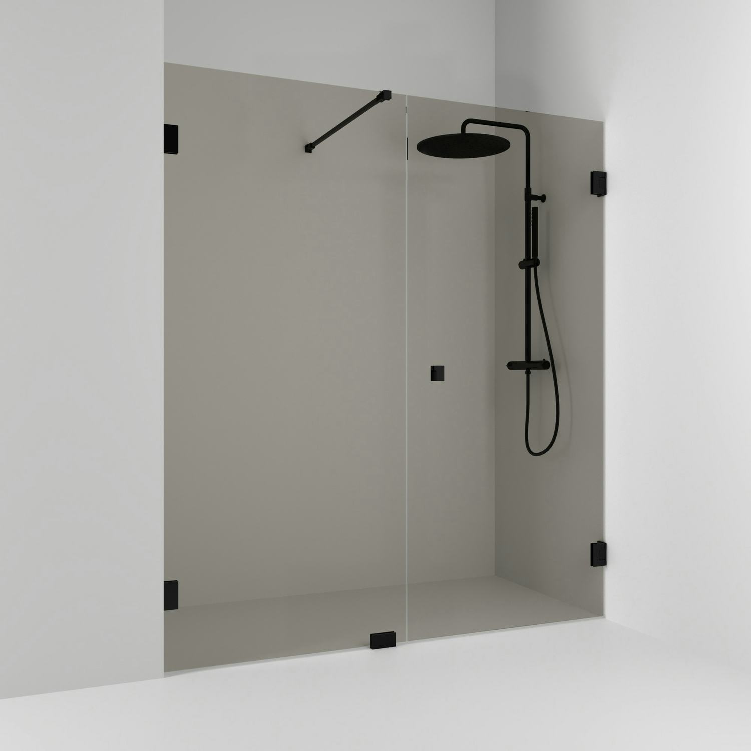 Duschdörr Svedbergs 180° Rak Kombi