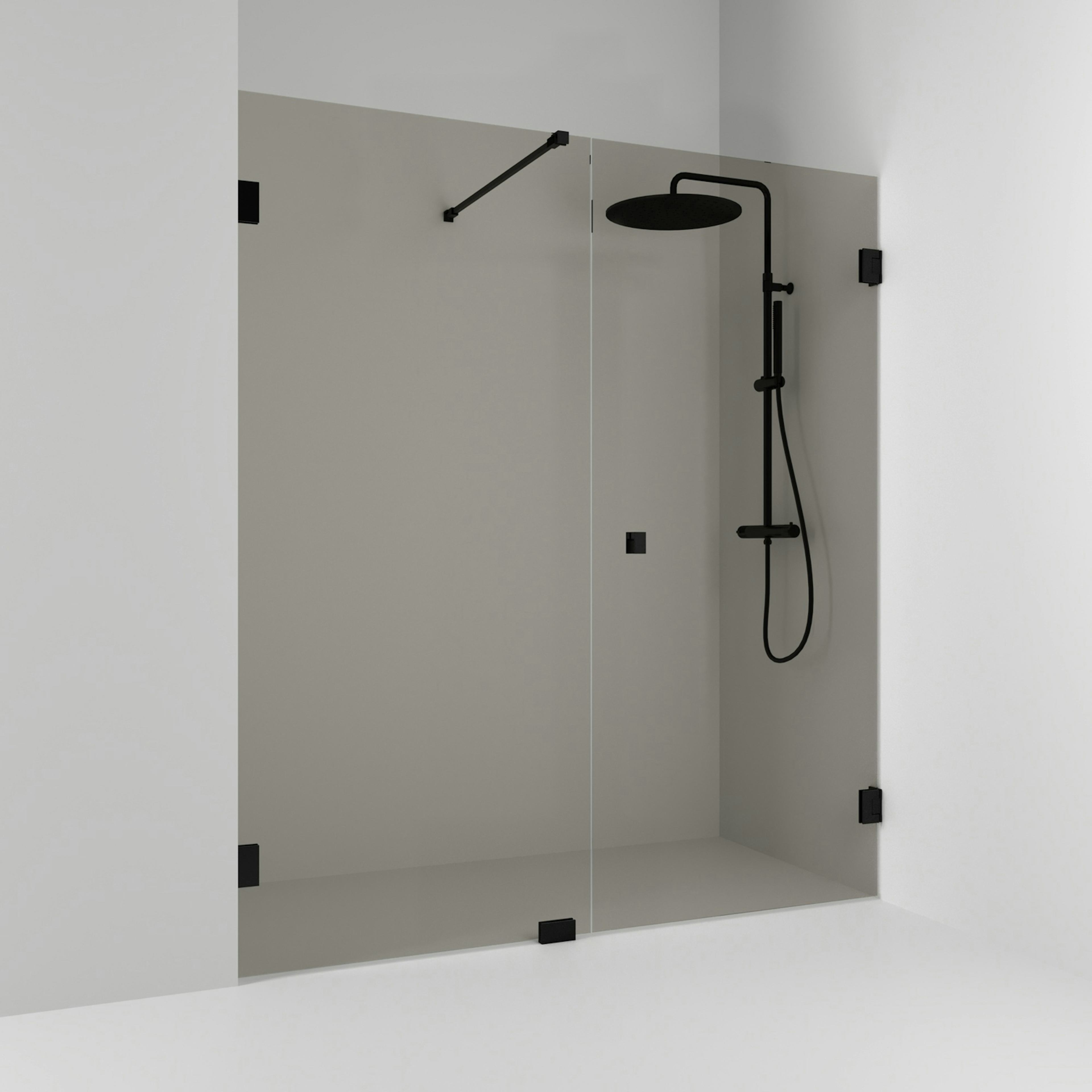 Duschdörr Svedbergs 180° Rak Kombi