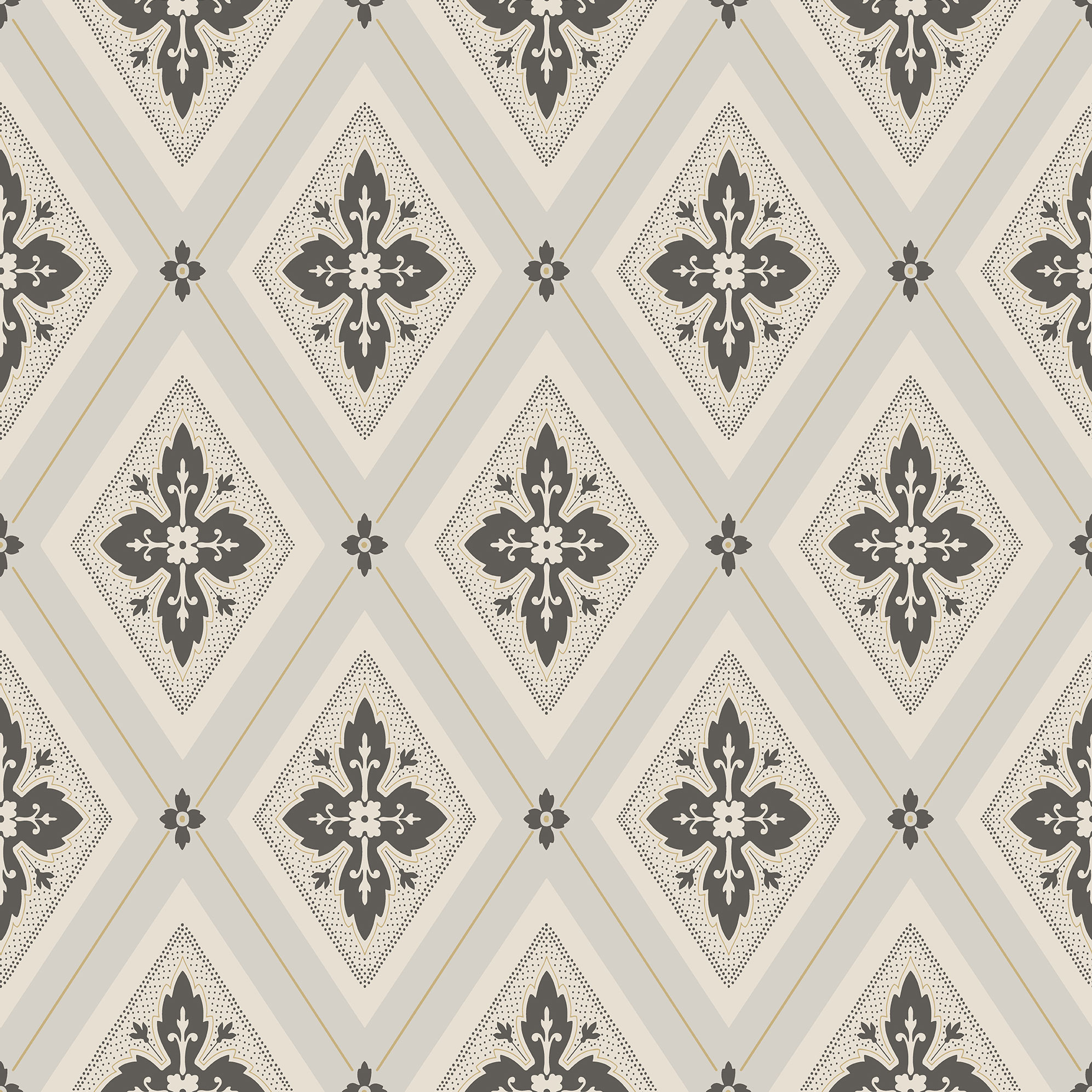 Tapet Duro Gammalsvenska Astrid Beige 692-03