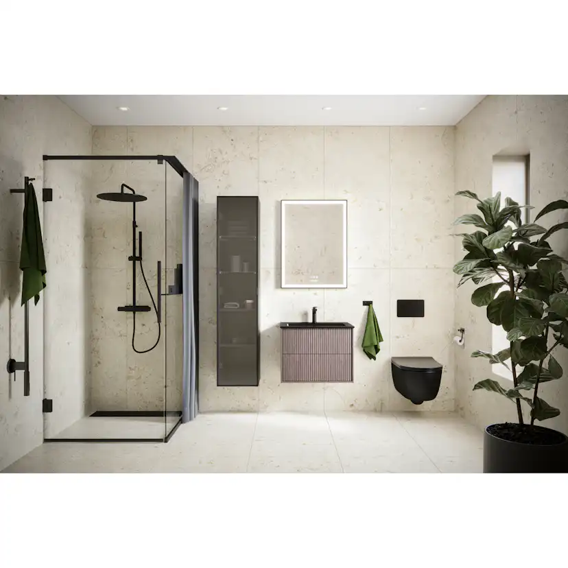 Gardin Svedbergs Langfoss till Duschvägg