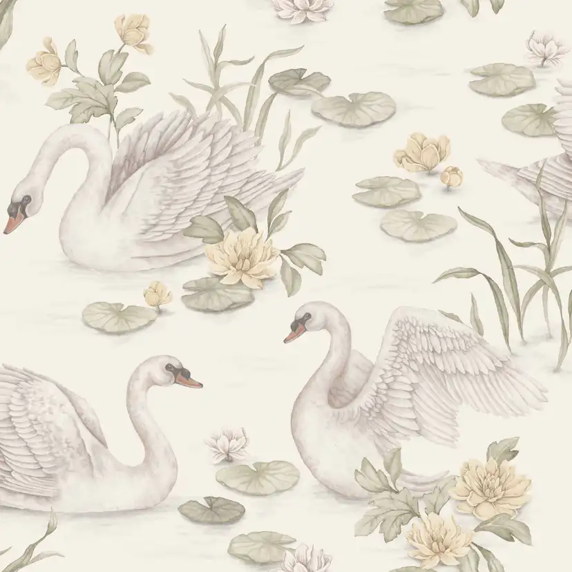 Tapet Boråstapeter Lily Swan 6926
