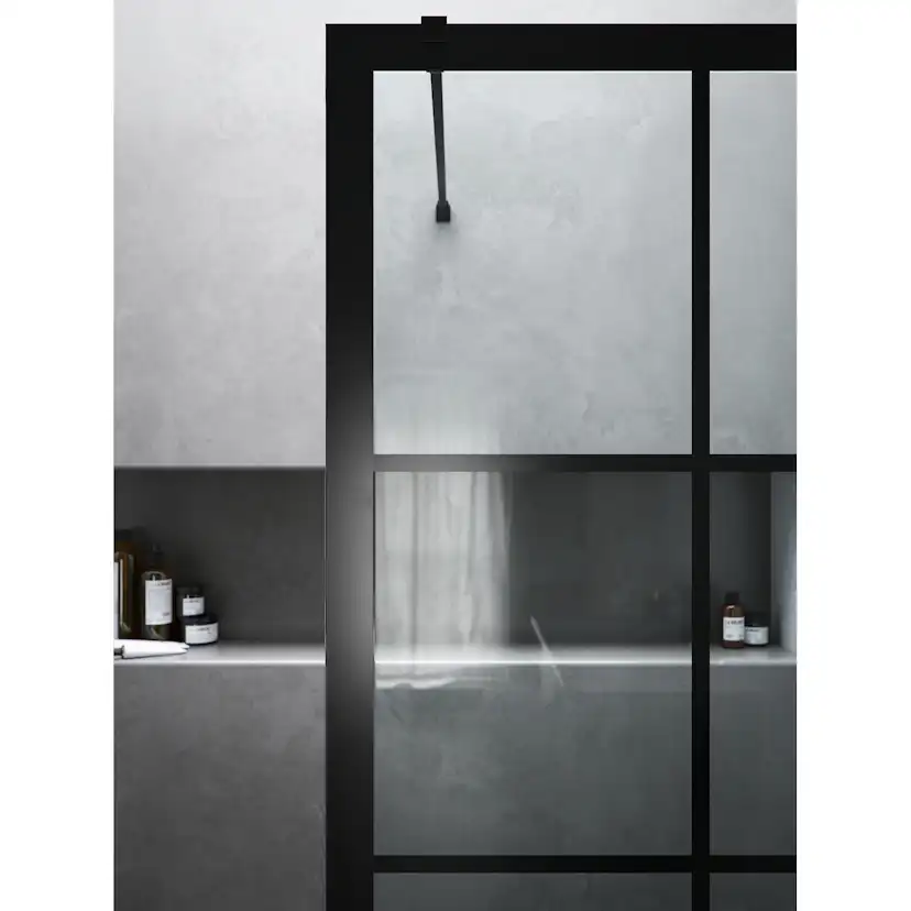 Duschvägg Svedbergs 180° Rista Fast