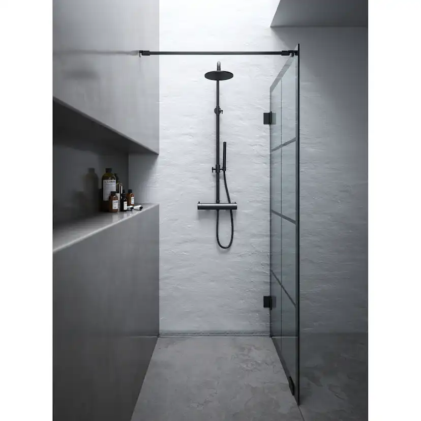 Duschvägg Svedbergs 180° Rista Fast