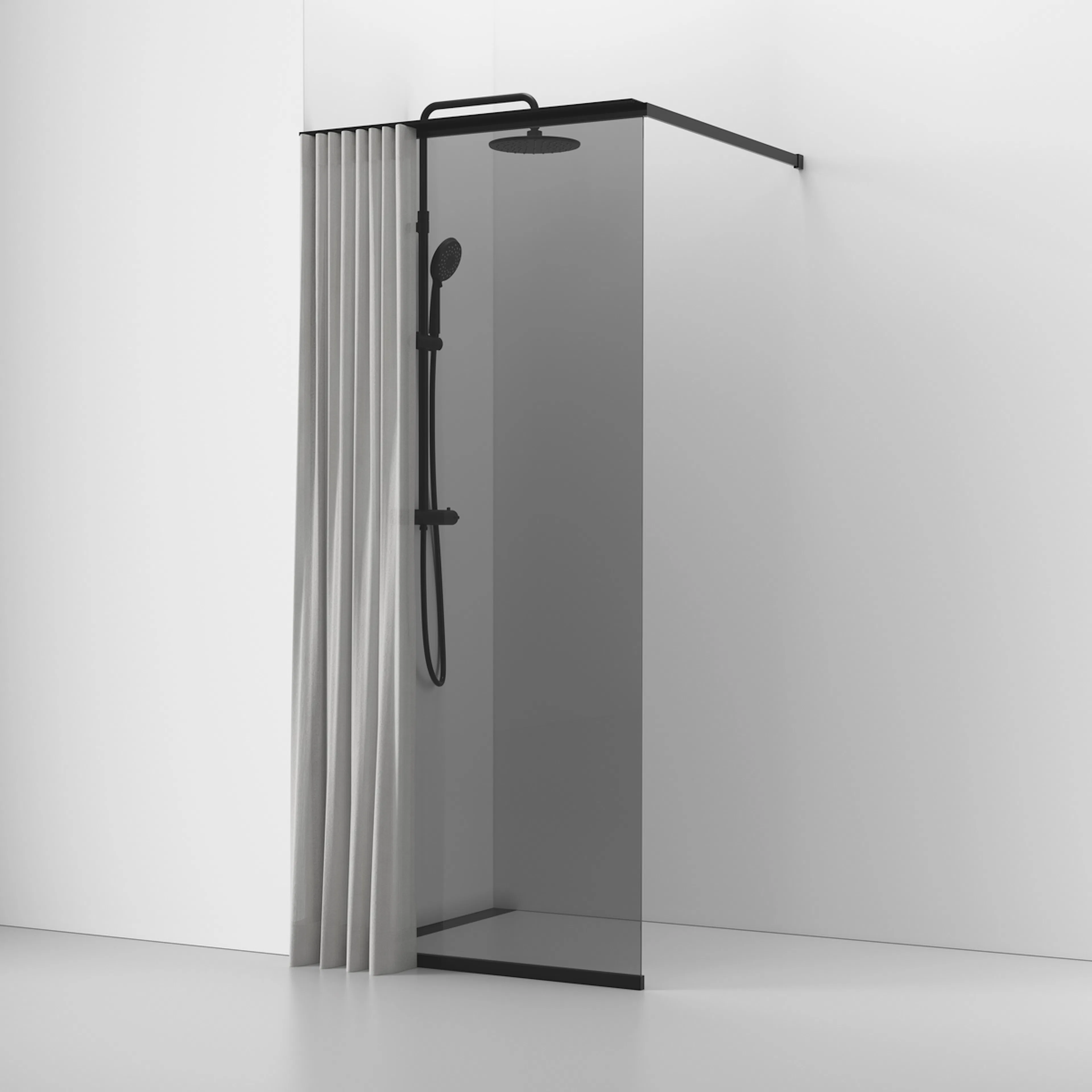 Gardinskena Svedbergs Langfoss till Duschvägg