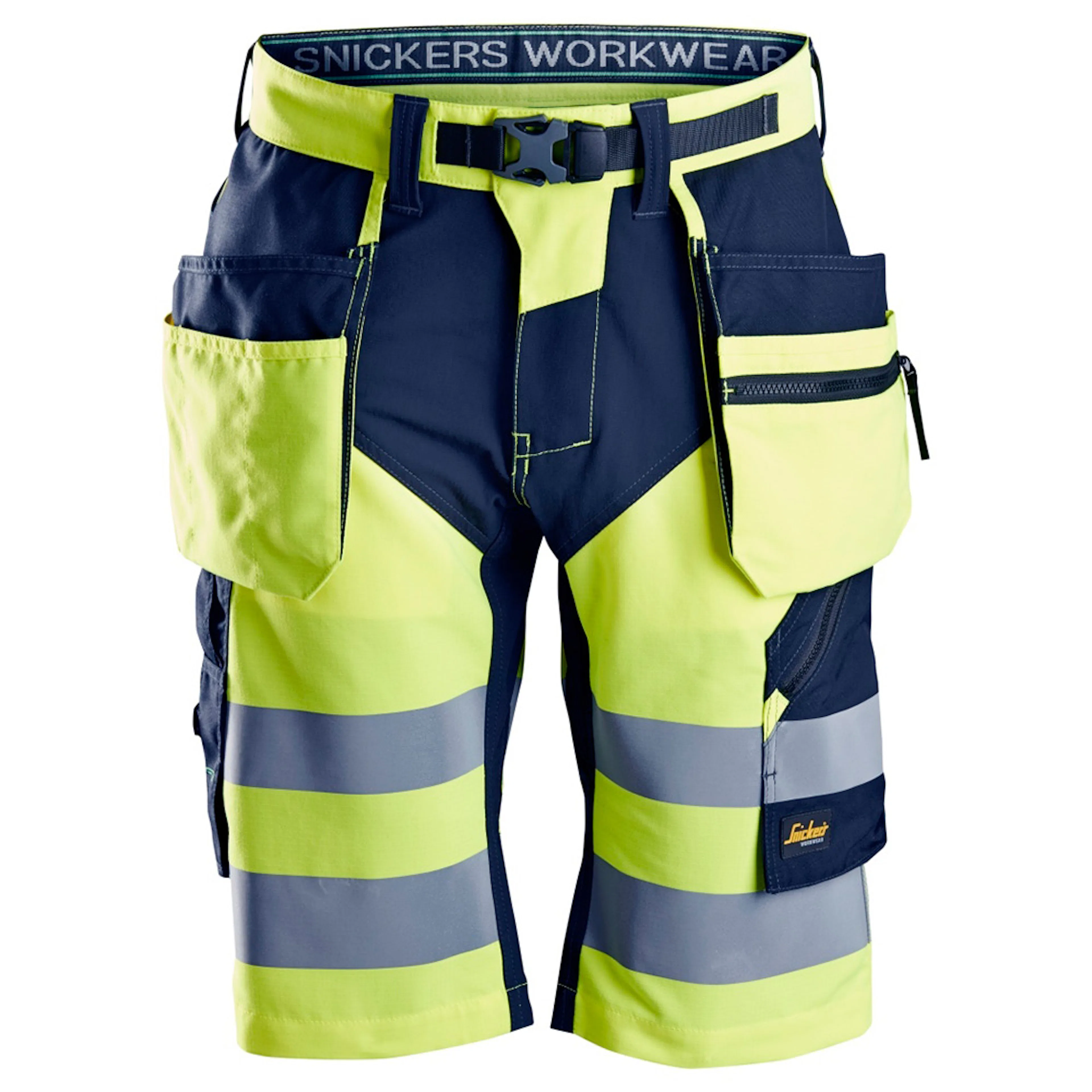 High Visibility Yellow - Navy