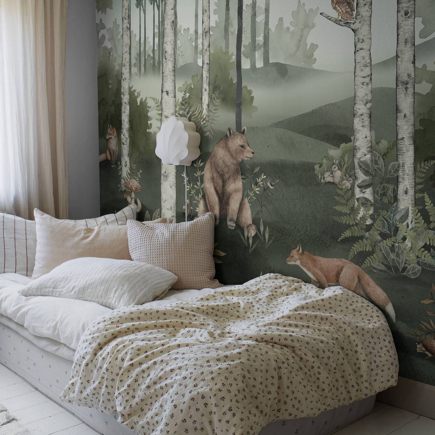 Tapet Boråstapeter Wild Forest Mural 6943