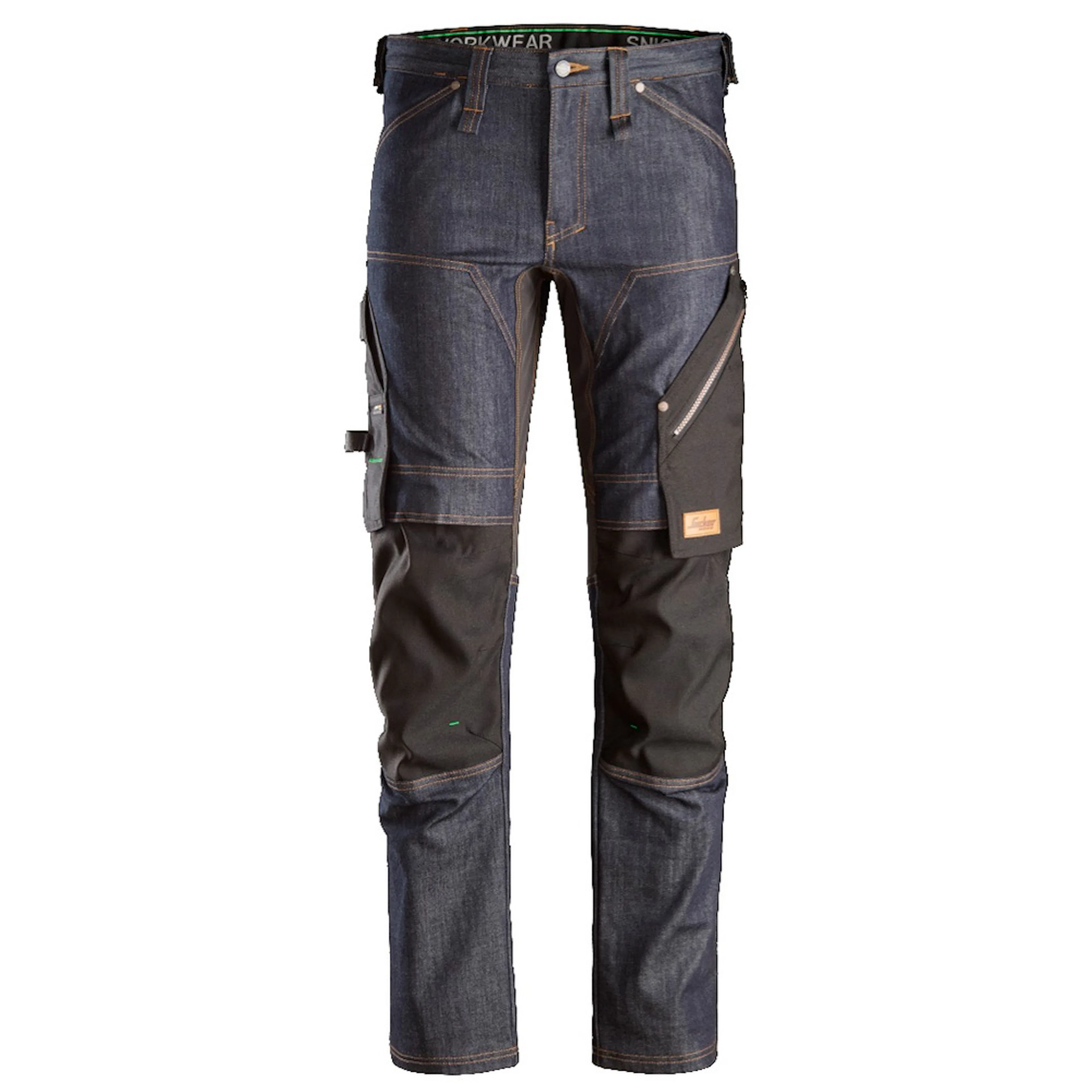 Arbestbyxa Snickers Workwear Denim + FW