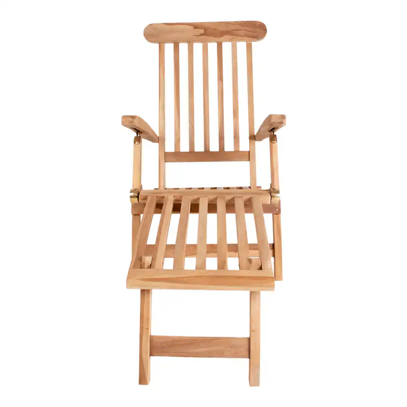 Solstol House Nordic Arrecife Solsäng med Justerbart Ryggstöd i Teak