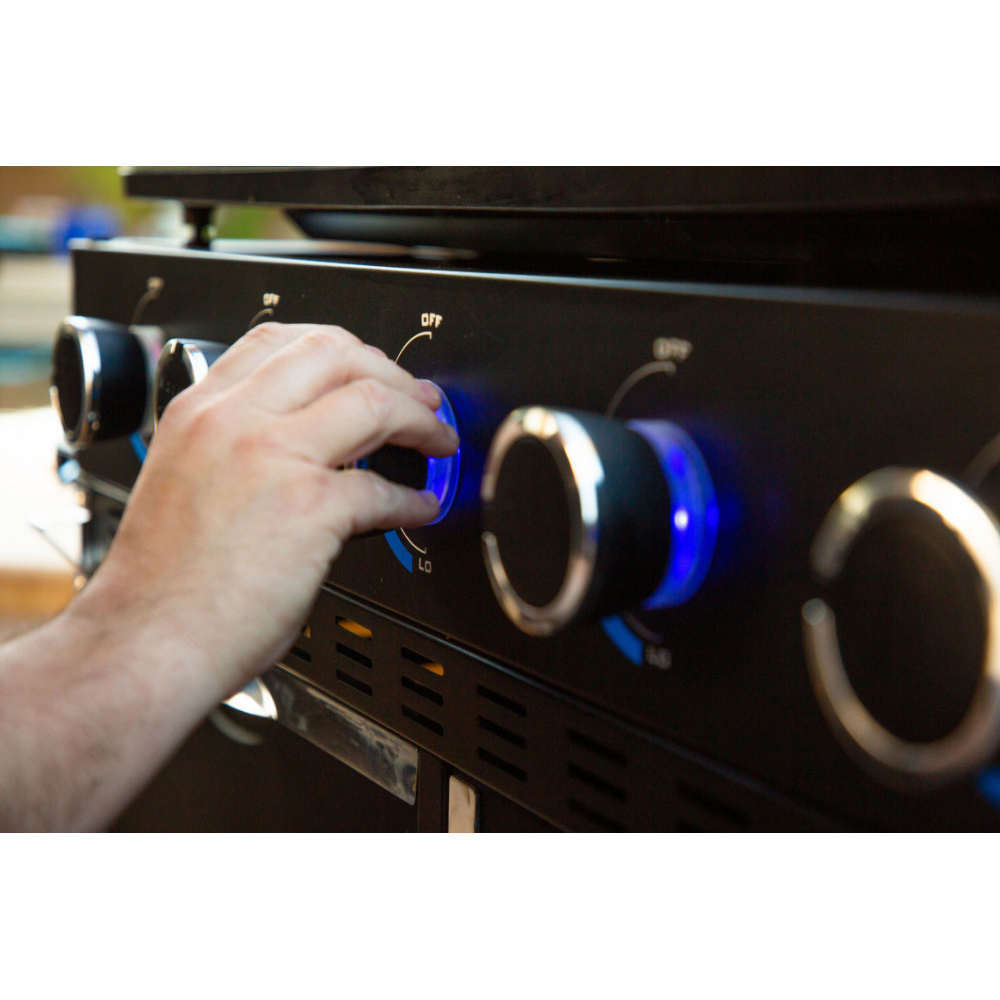 Gasolgrill Pit Boss Griddle Ultimate Plancha Cabinet 5 Brännare