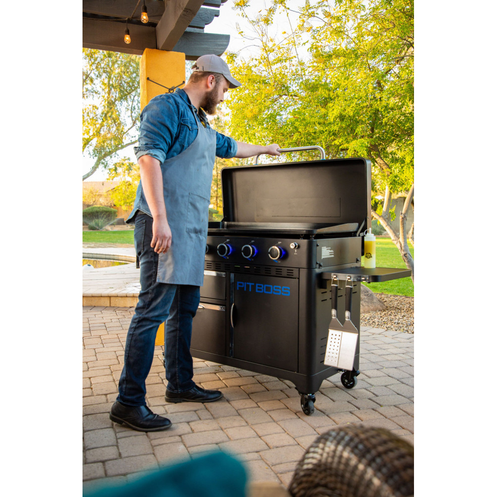 Gasolgrill Pit Boss Griddle Ultimate Plancha Cabinet 5 Brännare