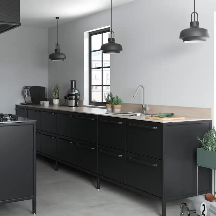 Köksblandare Mora Izzy Regular Engreppsblandare Krom med Svängbar Pip