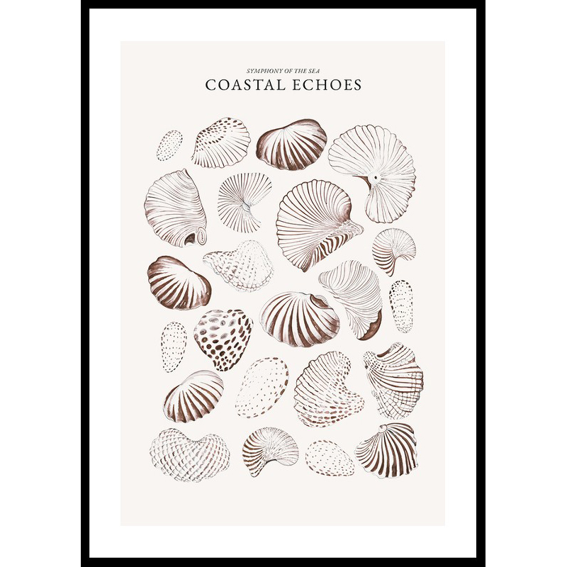 Poster Gallerix Coastal Echoes