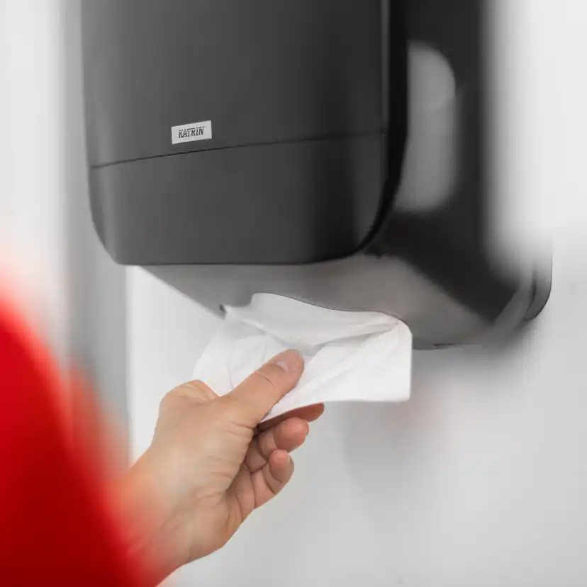 Dispenser Katrin för Pappershandduk Plast