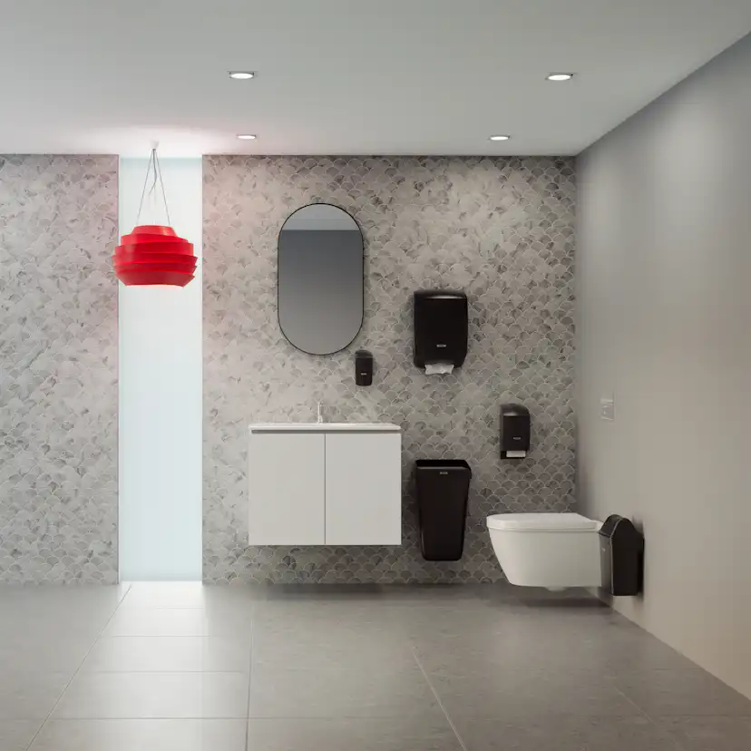 Dispenser Katrin för Pappershandduk Plast