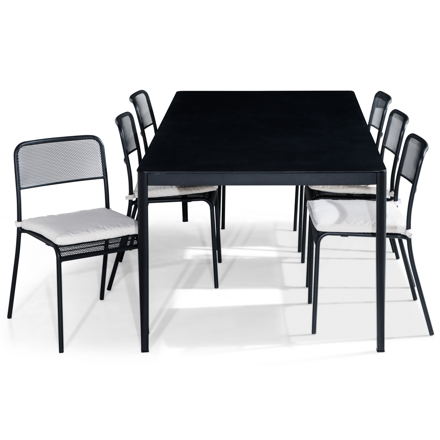 Matgrupp Comfort Garden Alex 200x100 med 6 Stolar Logan Matgrupp Comfort Garden Alex 200x100 med 6 Stolar Logan