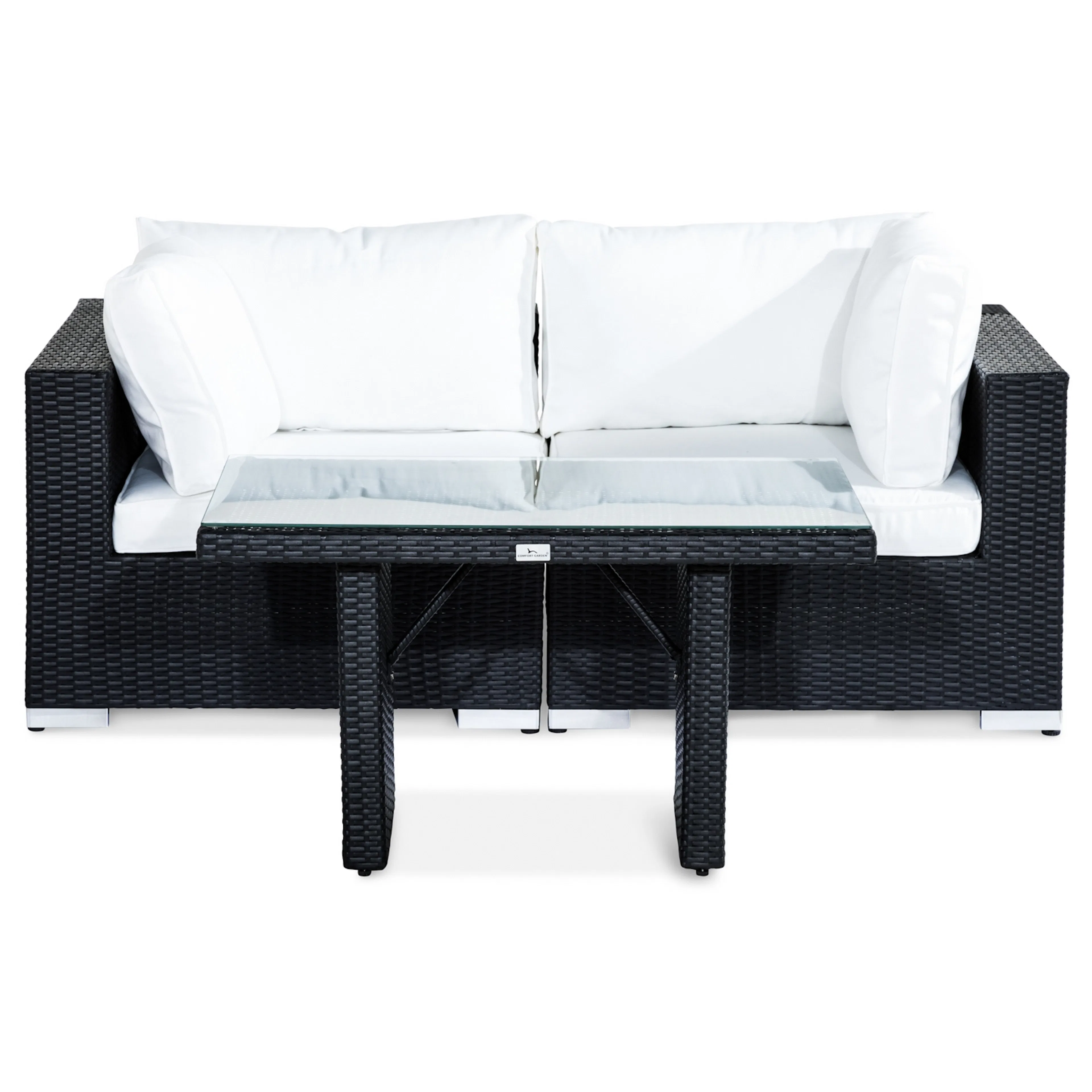 Loungegrupp Comfort Garden Bahamas 2-sits med Högt Bord Utomhus