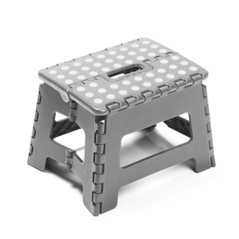 Campingstol Briv Grå Hopfällbar 29x22x22 cm