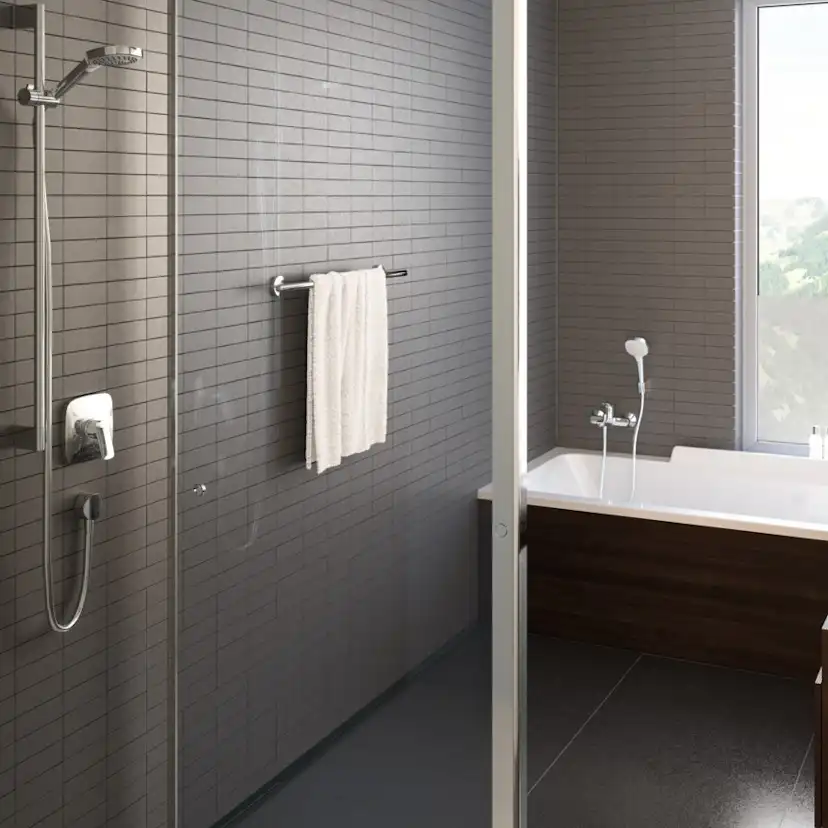 Tvättställsblandare Hansgrohe Logis 190 Hög