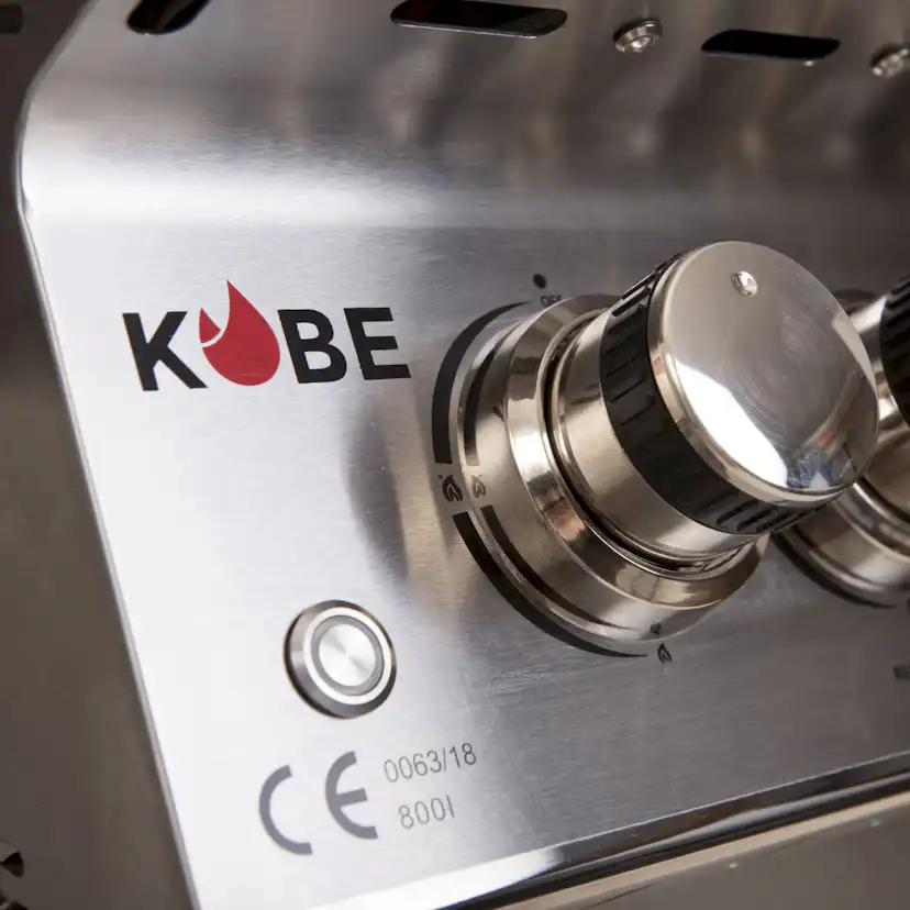Gasolgrill Kobe Platinum 4+1+1 Rostfritt Stål Limited Edition