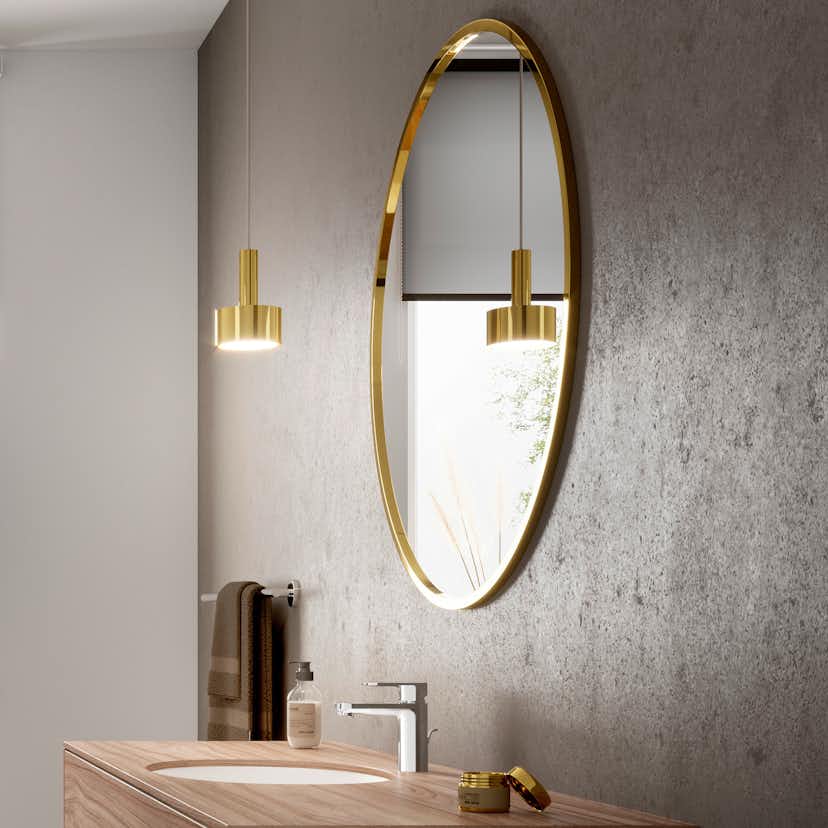 Tvättställsblandare Hansgrohe Vernis Blend 100 med Lyftventil