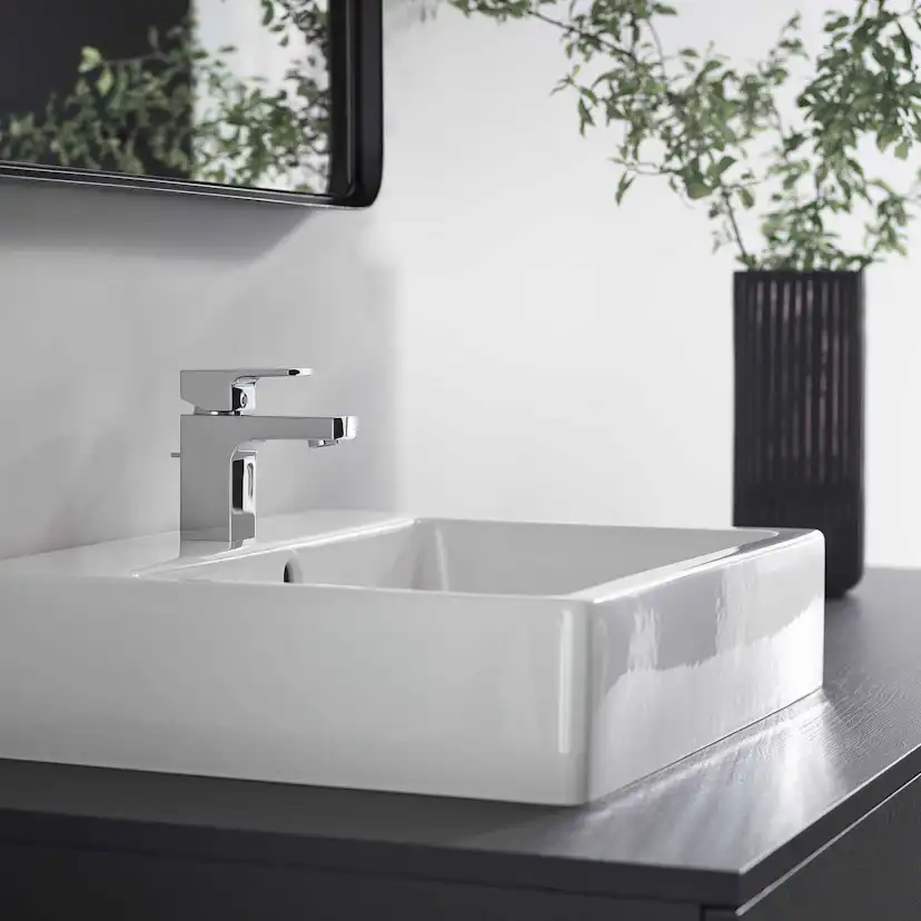 Tvättställsblandare Hansgrohe Vernis Shape 70 med Lyftventil