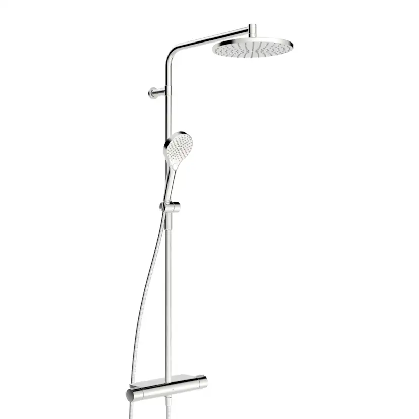 Takduschset Oras Optima Style med Termostatblandare