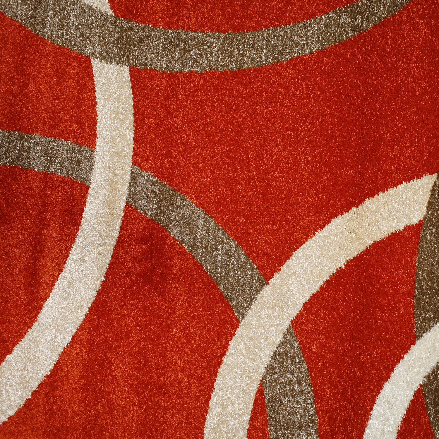 Wiltonmatta D-sign Prato Mörkorange/Beige