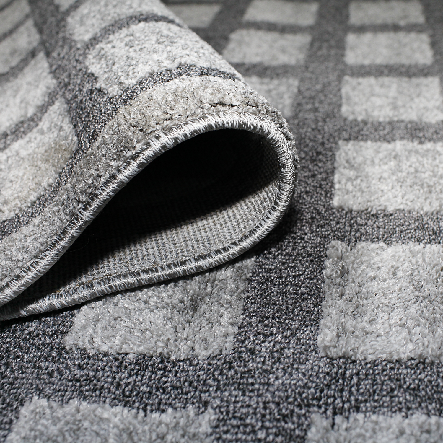 Wiltonmatta D-sign Udine Grå/Ljusgrå