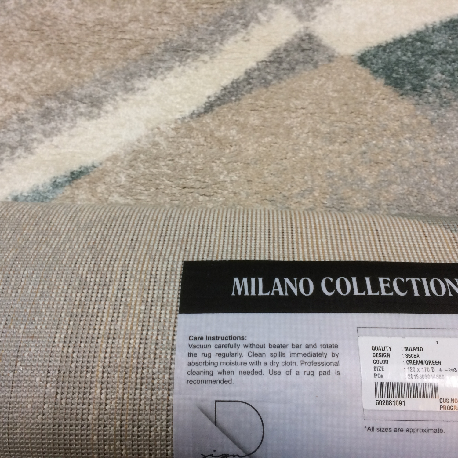 Wiltonmatta D-sign Imola Creme