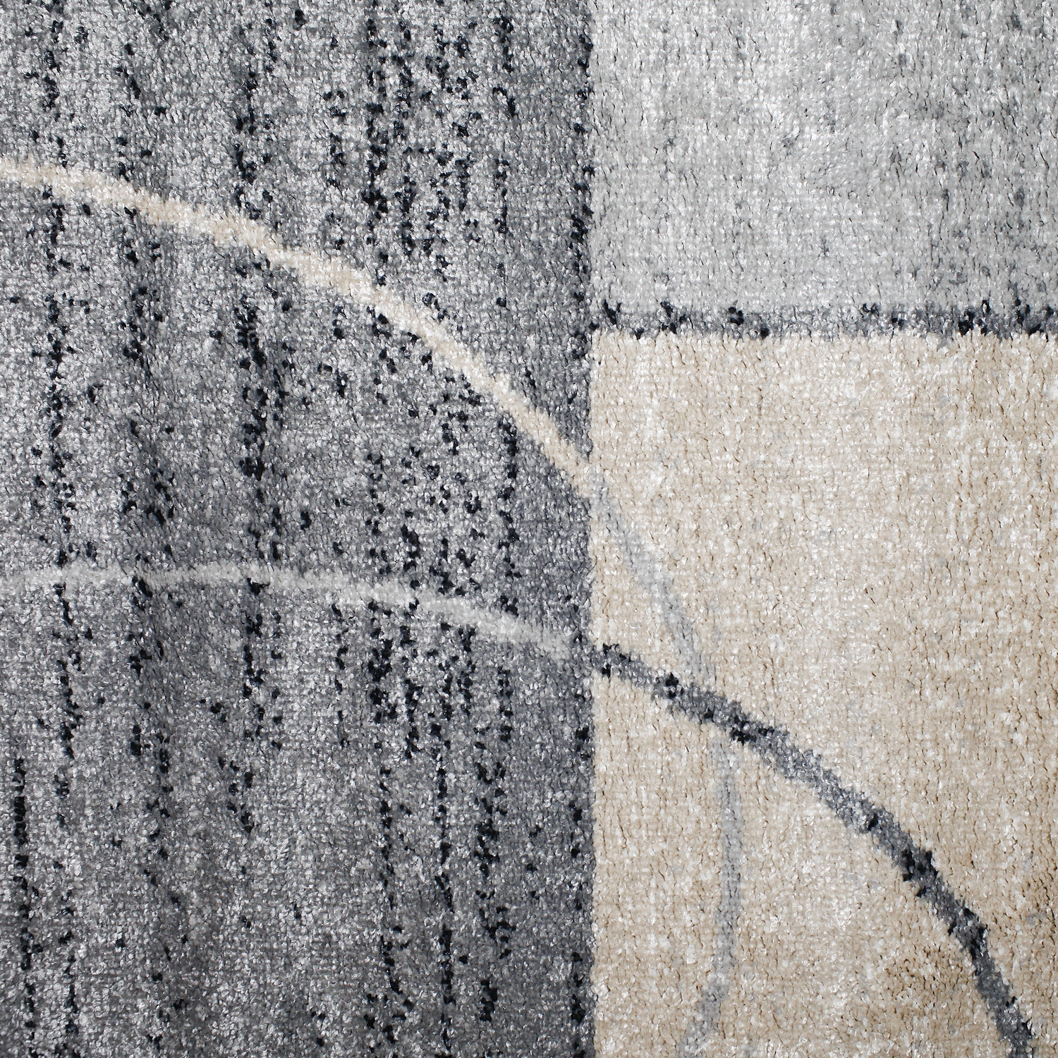 Wiltonmatta D-sign Anzio Ljusgrå/Vit