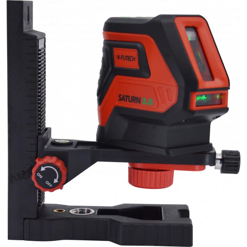 Krysslinjelasersats Futech Grön Saturn 2.0G Med Väska