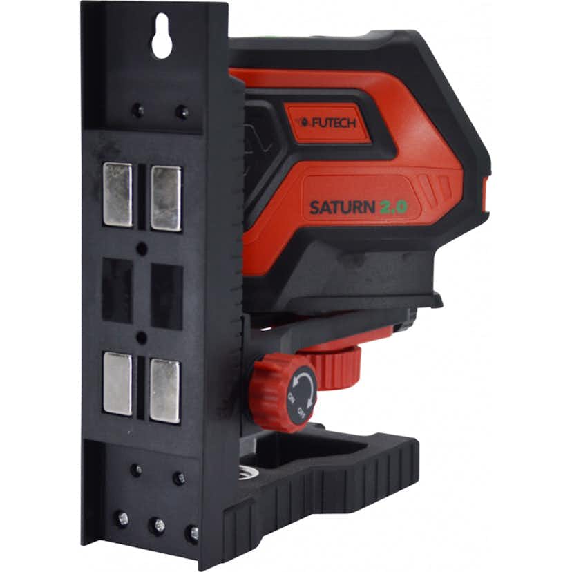 Krysslinjelasersats Futech Grön Saturn 2.0G Med Väska