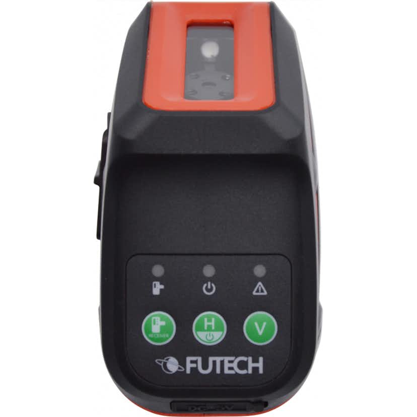 Krysslinjelasersats Futech Grön Saturn 2.0G Med Väska