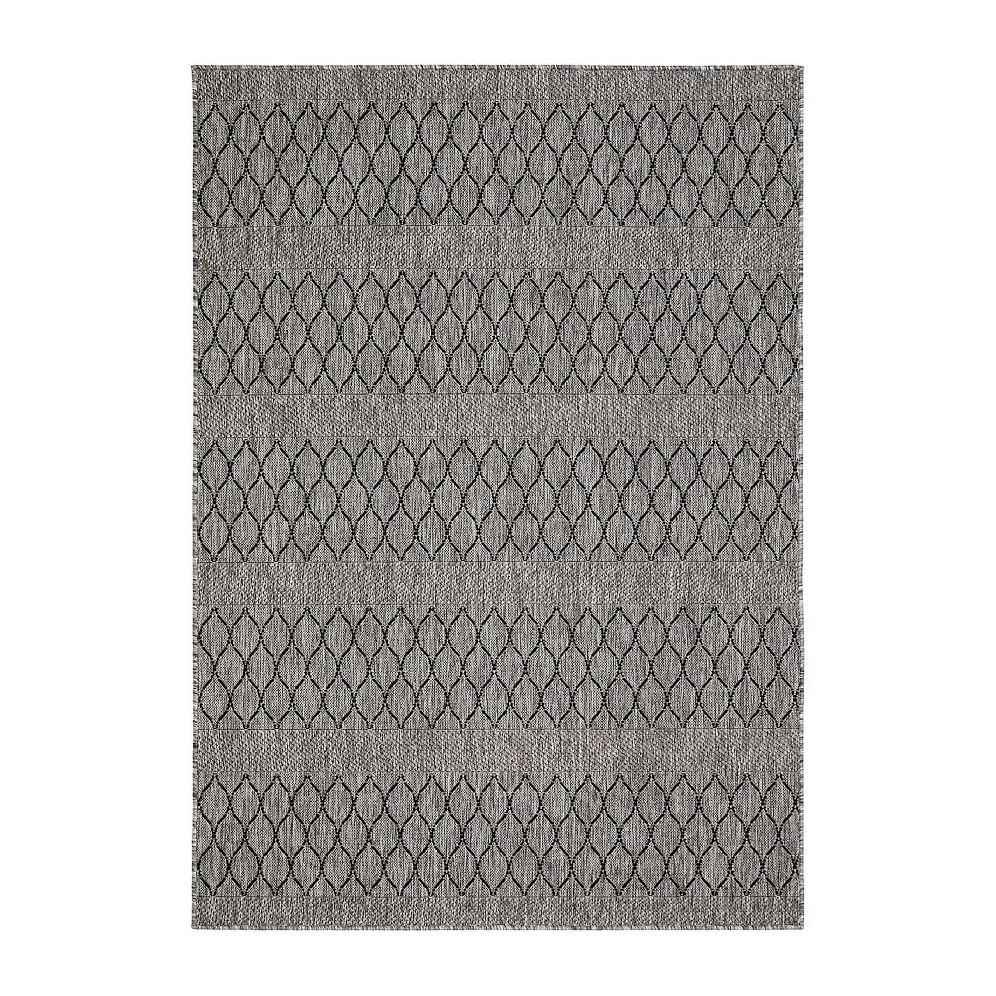 Flatvävd Matta KM Carpets Madrid Bell Grå