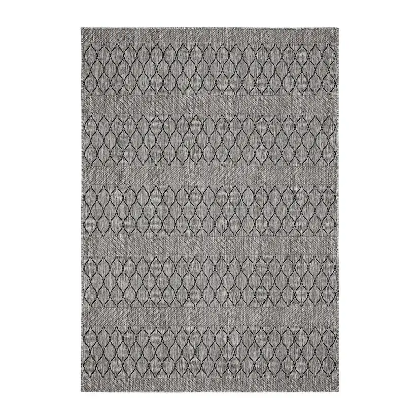 Flatvävd Matta KM Carpets Madrid Bell Grå