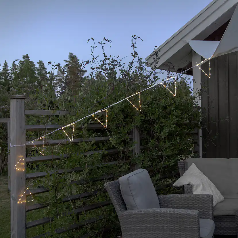 Ljusslinga Star Trading Penny Utomhus LED