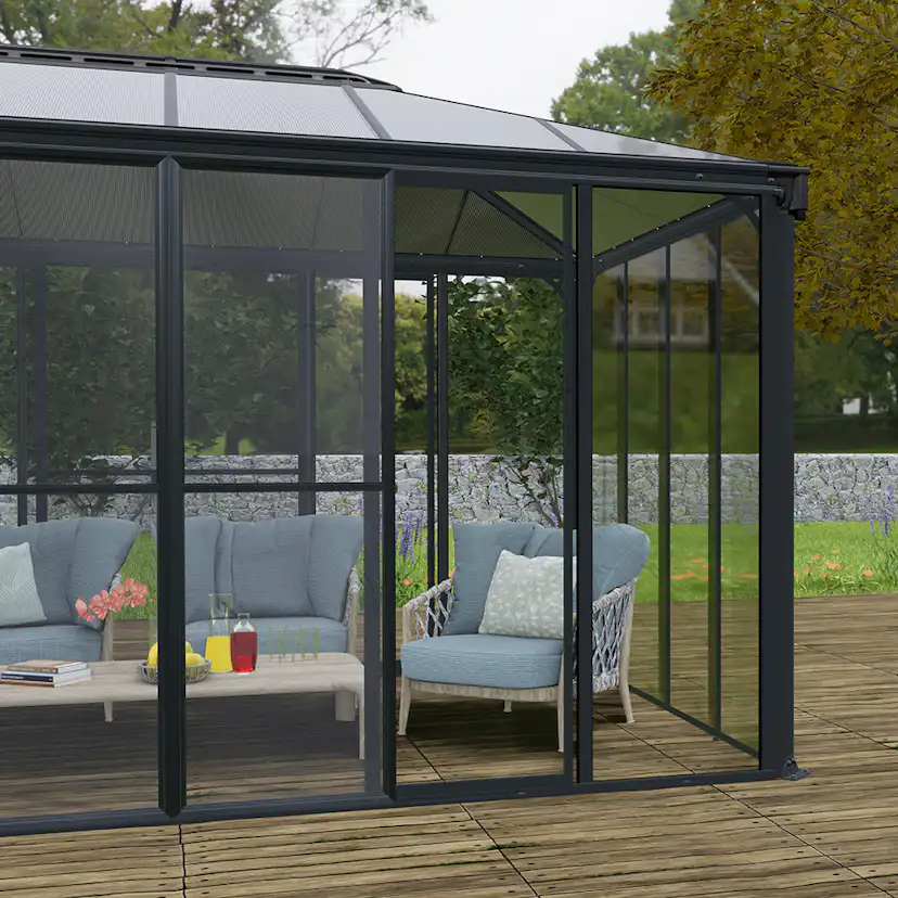 Skärmdörr Canopia by Palram för SanRemo / Ledro / Garda