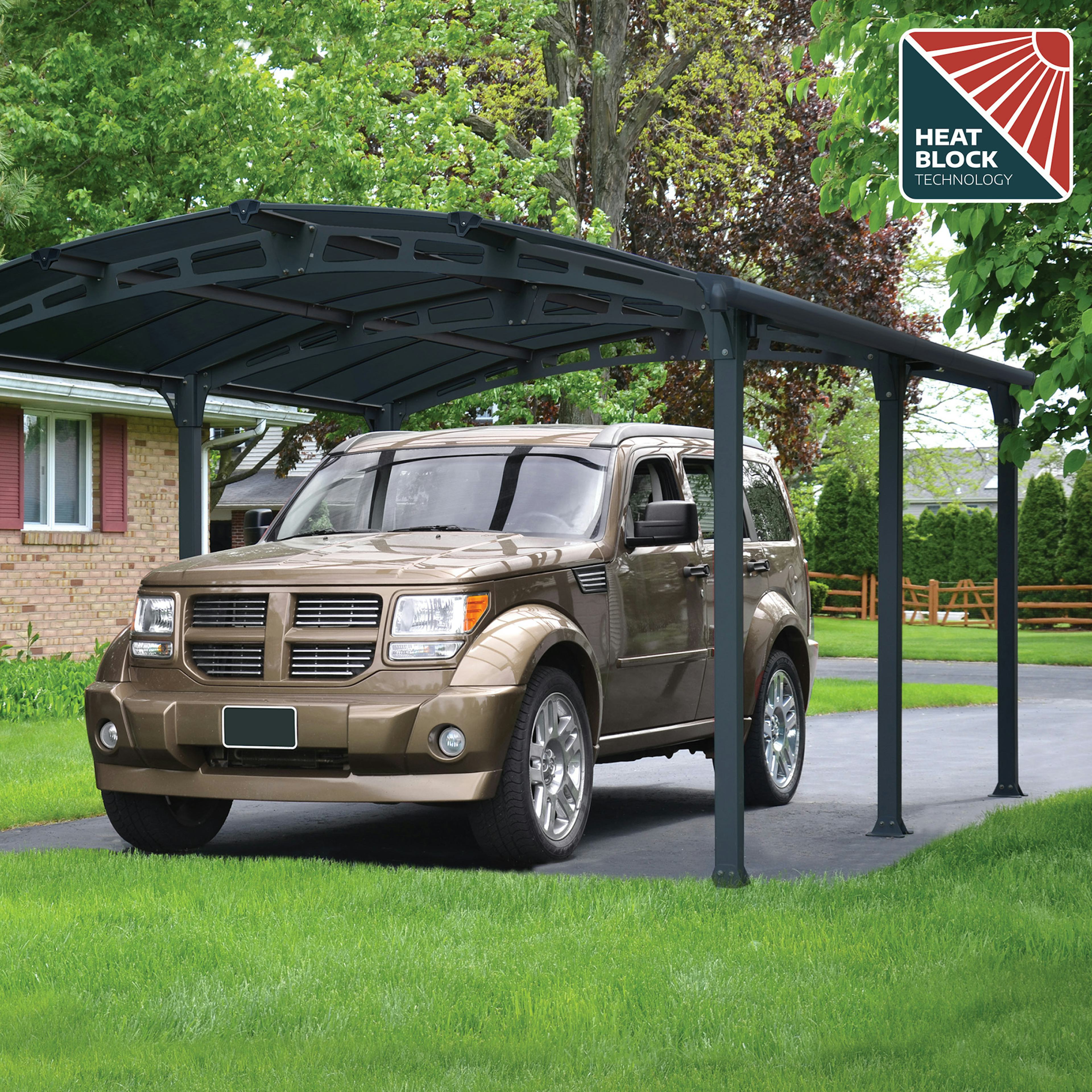 Carport Canopia by Palram Arcadia I Metall 3,6x6,5 m
