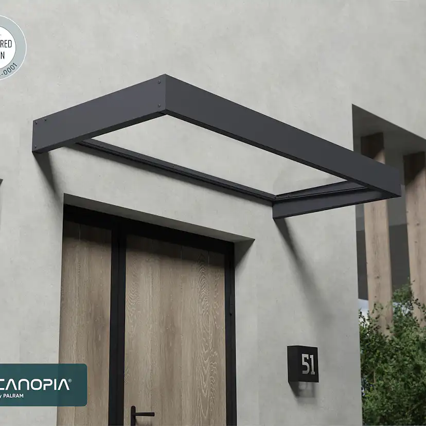 Entrétak Canopia by Palram Sophia Klar 0,9 X 2 m