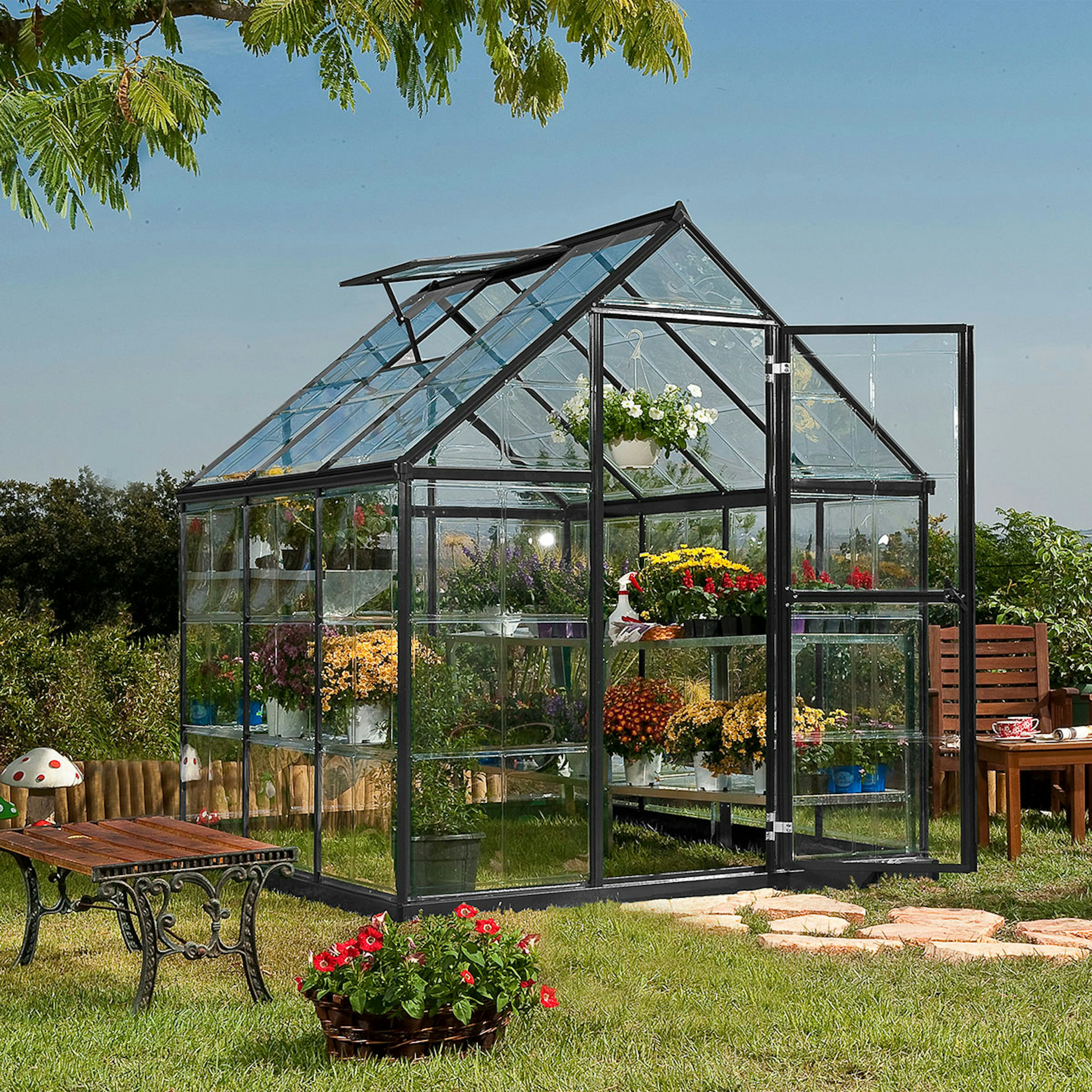 Växthus Canopia by Palram Harmony  3,4 m²