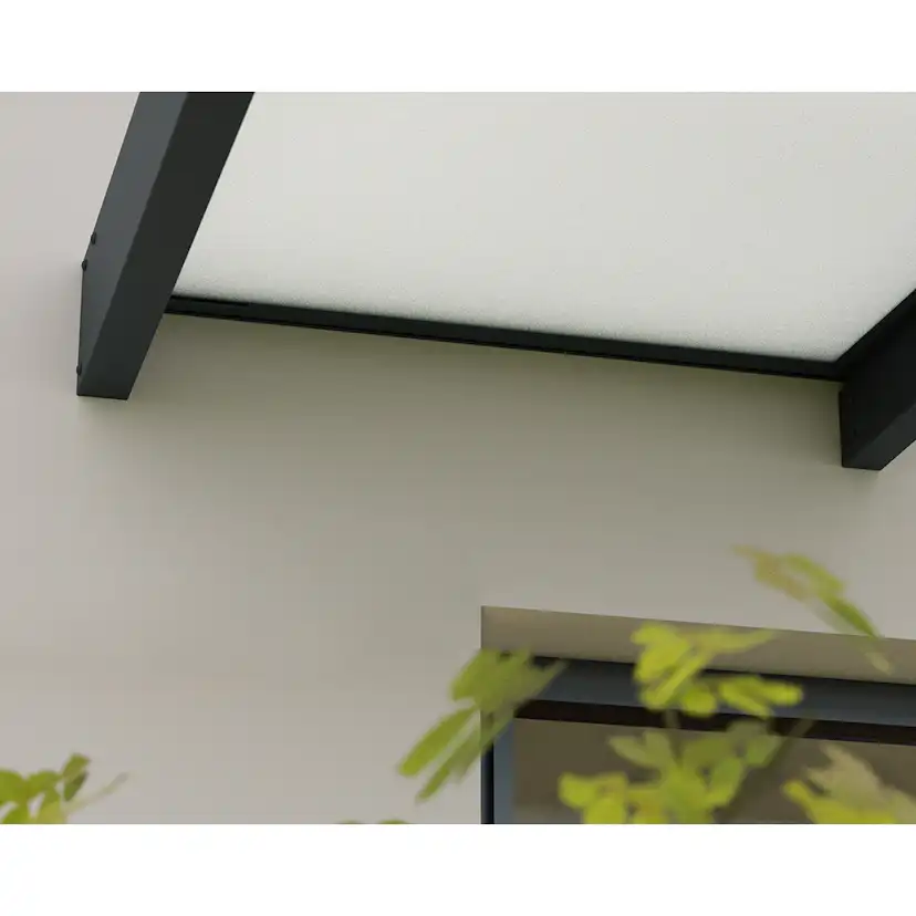 Entrétak Canopia by Palram Taurus Klar Silver 0,9 X 1,5 m