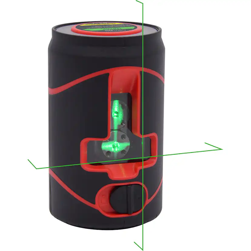 Krysslinjelasersats Futech Grön LL4205 Med Väska