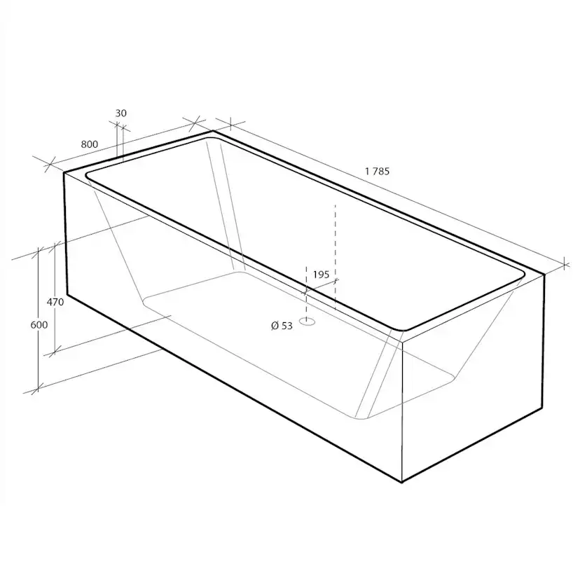 Badkar Alterna Piazza