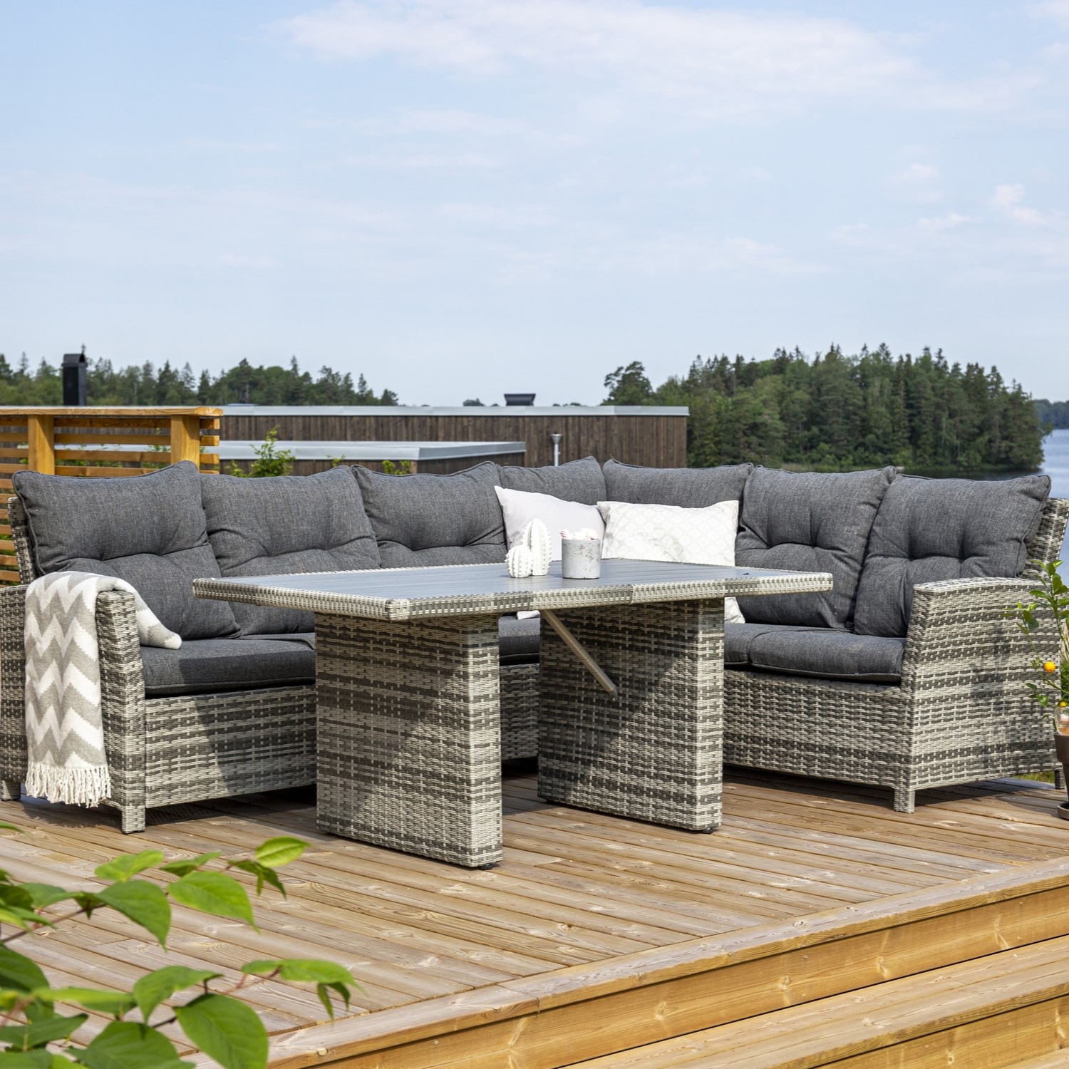 Hörnsoffa Venture Home London Utomhus Utomhus