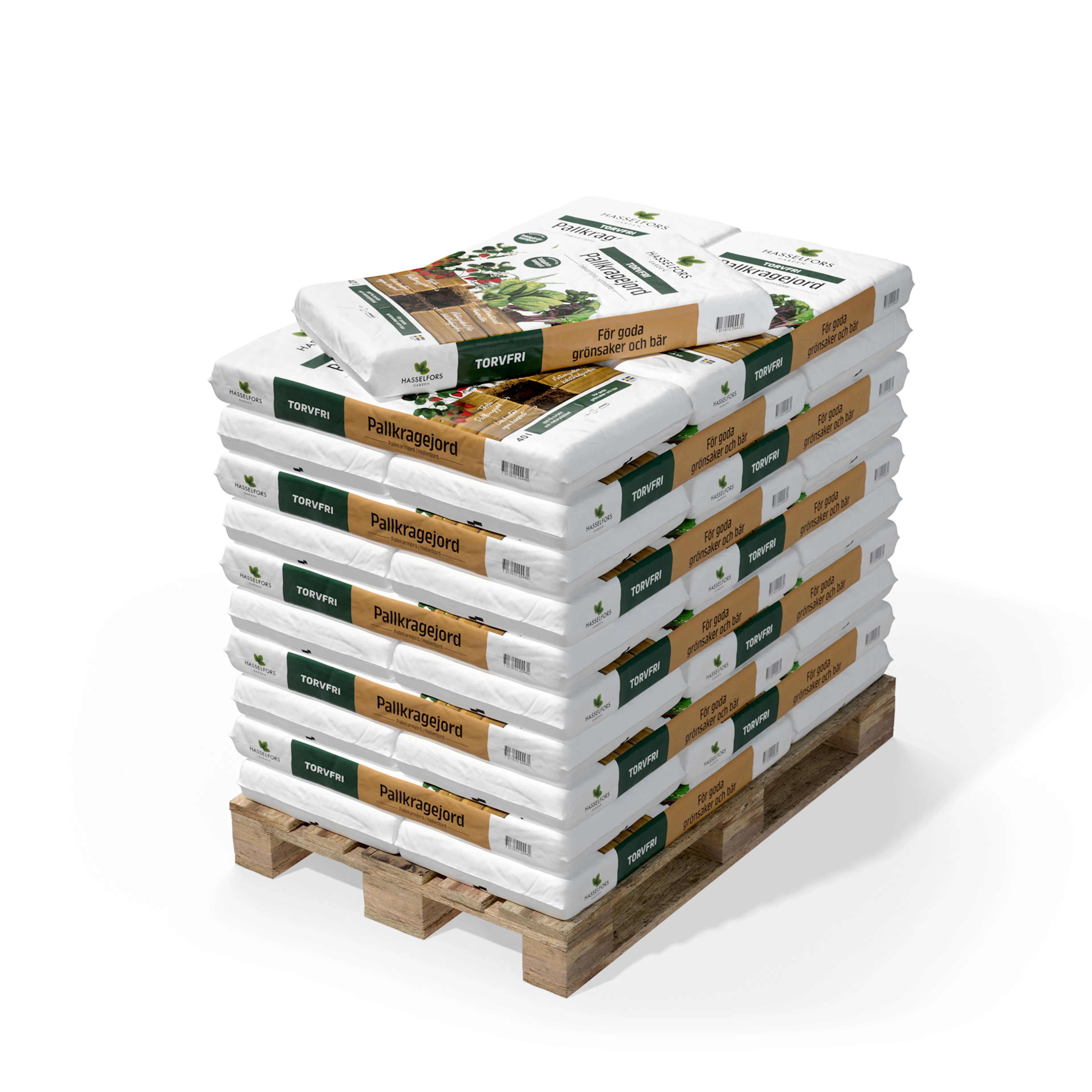 Jord Hasselfors Torvfri Pallkragejord 48X40 L