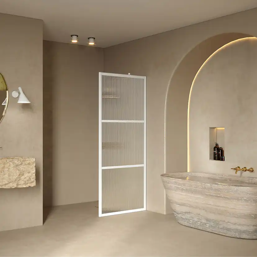 Duschvägg Hietakari Bläk 734 Tokyo Fast