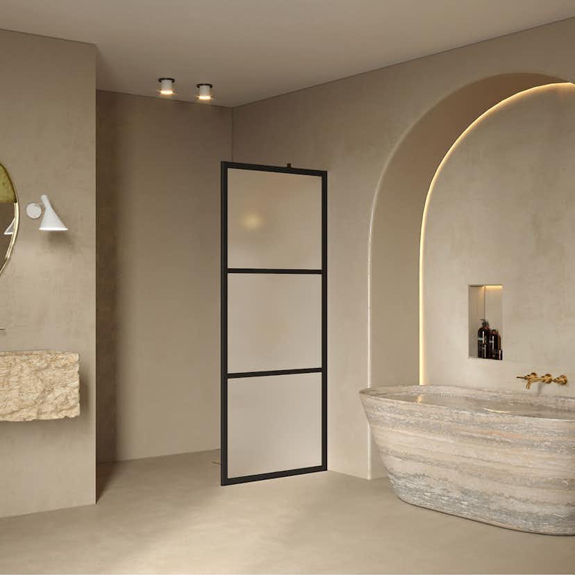 Duschvägg Hietakari Bläk 734 Tokyo Fast