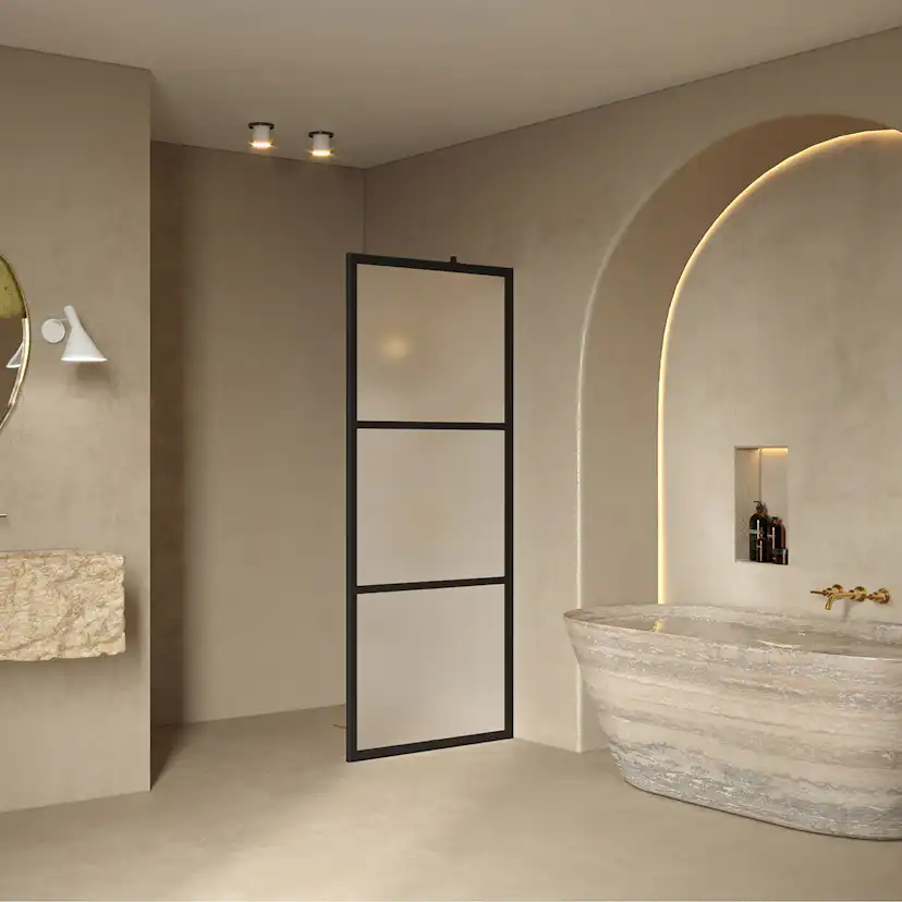 Duschvägg Hietakari Bläk 734 Tokyo Fast